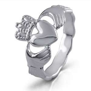  Claddagh Ring LS RS672   Size 12.5 Made in Ireland. Claddagh 