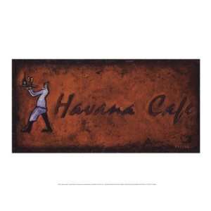  Havana Cafe   Poster by Will Rafuse (15.75x11.75)