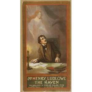   raven the love story of Edgar Allan Poe by George Hazelton. 1908 Home