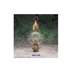  Brass Traditions 600 Series Post Lantern 1 Bulb