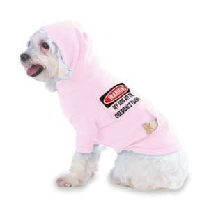  WARNING MY DOG ATE THE OBEDIENCE TEACHER Hooded (Hoody) T 