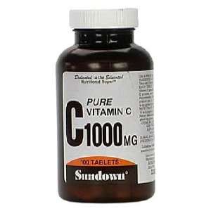 Sundown Vitamin C, 1000 mg, 100 Tablets