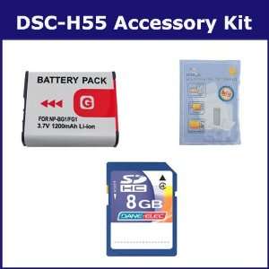  Sony DSC H55 Digital Camera Accessory Kit includes 