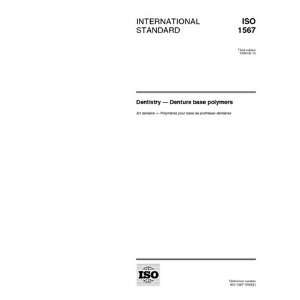 ISO 15671999, Dentistry    Denture base polymers ISO TC 
