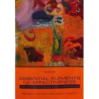  Essential Elements for Effectiveness (9780536202017) Juan 