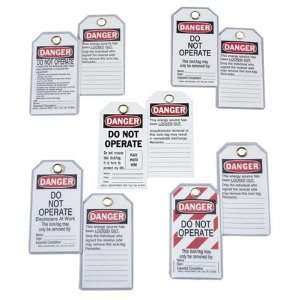  Ideal 44 830 Heavy Duty Lockout Tags DO NOT OPERATE 5 