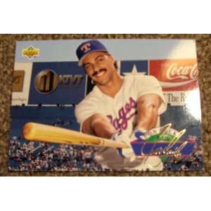  1993 Upper Deck Juan Gonzalez # 12 MLB Baseball On Deck 