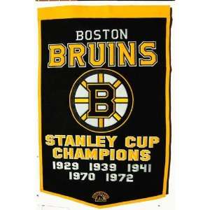  Boston Bruins NHL Dynasty Banner (24x36) Sports 