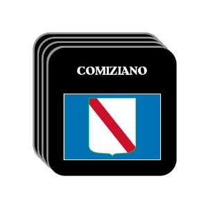 Italy Region, Campania   COMIZIANO Set of 4 Mini Mousepad Coasters