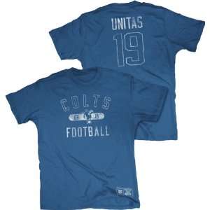  Johnny Unitas Baltimore Colts Vintage Name and Number T Shirt 