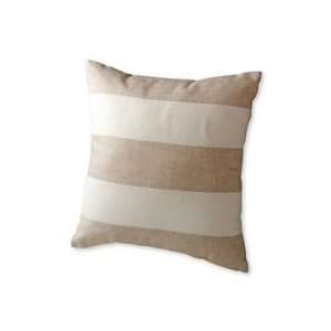  Coldwater Creek Striped Natural pillow