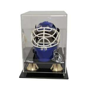  Ottawa Senators Hockey Mini Helmet Display Case Sports 