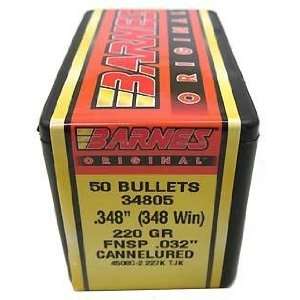 Barnes Bullets 348Win .348220gr OrgFNSP.032/50