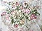ViNtAgE ROMANCE * Chic PINK ROSE BOUQUETS & DREAMY SCROLLS * SHABBY 