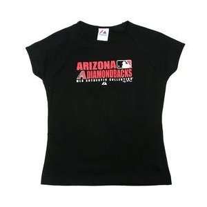 Arizona Diamondbacks Womens Team Pride T Shirt by Majestic Athletic 
