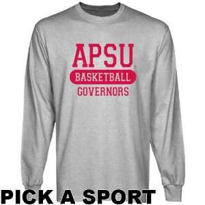  Austin Peay State Governors Ash Custom Sport Long Sleeve T 