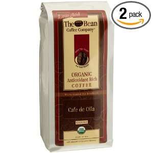 The Bean Coffee Company, Cafe De Olla Organic Ground Coffee, 12 Ounce 