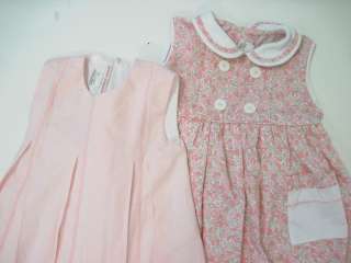 LOT 2 Girls ANCAR Pink Floral Dresses 2 Yrs.  