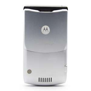 Motorola MOTORAZR V3m   Silver Verizon Cellular Phone  