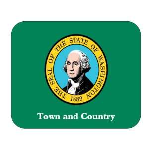  US State Flag   Town and Country, Washington (WA) Mouse 