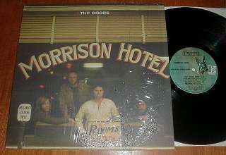 DOORS 1971 Morrison Hotel LP (butterfly labels) SHRINK NM  