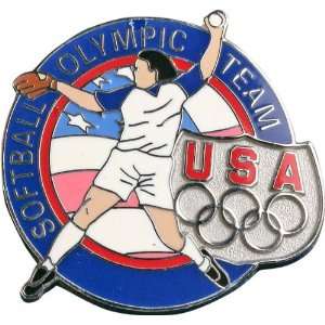 Team USA Softball Collectors Pin  Details 2004 Athens Olympics 