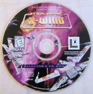 Wing XWing & TIE Fighter Games for XP VISTA WINDOWS 7 023272205218 