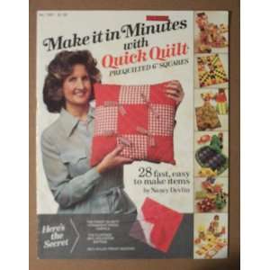  Make it in Minutes with Quick Quilt Craft Book Books