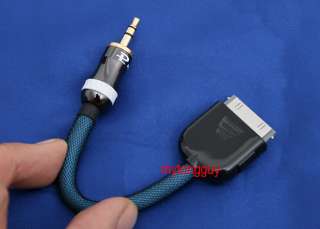 New Handmade 7N OFC Silver plated Line Out Cable For Sansa Fuze  