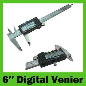Inch Digital LCD Vernier Dial/Depth Caliper Tool Micro Me​ter Gauge 