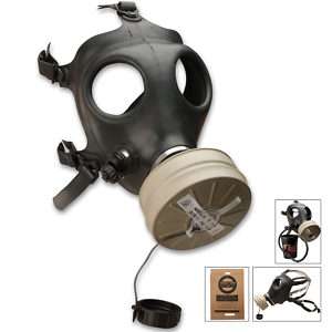 Israeli Issue Gas Mask & Drinking Tube & Sealed Filter  