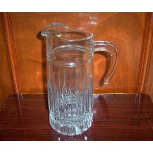  Tall Glass Water Pitcher with Handle    10x4 Kitchen 