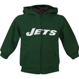  New York Jets Toddler Sportsman Full Zip Fleece Hooded 