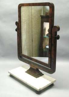 Fine French Art Deco Marble Top Dressing Mirror c. 1920  