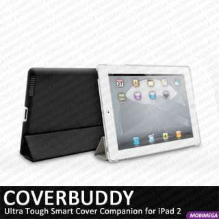   CoverBuddy Back Case Smart Cover Companion Shell for iPad 2   Cream