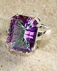 Vintage Style 925 SILVER Rainbow Magic Fire Topaz Ring 8, 3592 items 