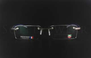 New Tag Heuer 0843 004 53mm Smart Blue Eyeglasses  