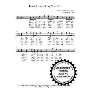  Jesus Lover of my soul 10 copies A capella TB Choral 
