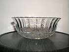 pressed glass bowl clear  