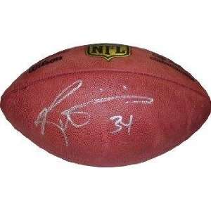   Ricky Williams Ball   New Duke   Autographed Footballs Sports