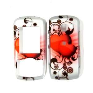 Cuffu   Silver Heart   Fashion Case Cover + LCD Screen Protector For 