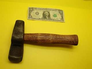 UNUSUAL OLD ADZE WOOD CARVING HAMMER OR BLACKSMITH TOOL  