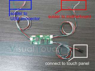 11.6 4 wire Flexible Touch Screen Panel Solder Type  