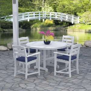    Polywood Outdoor Polywood Dining Chair w/Arms Patio, Lawn & Garden