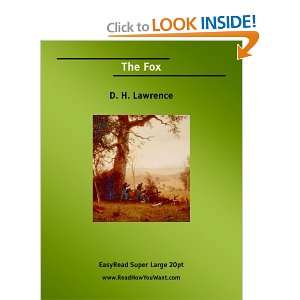  The Fox (EasyRead Super Large 20pt Edition 