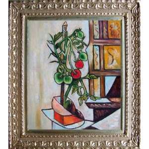  Pablo Picasso Tomato Plant Oil Painting Framed