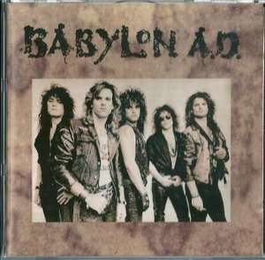 Babylon A.D.   S/T CD very rare 1989 HAIRMETAL DIFFERENT COVER  