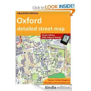 Map of Oxford (UK) eBookWorldAtlas Team  Kindle Store