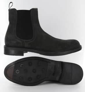 New $875 Santoni Brown Shoes 9/8  