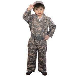 Lets Party By Aeromax Jr. Camouflage Infant / Toddler Costume / Brown 
